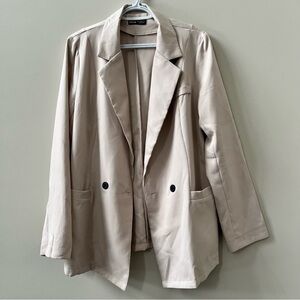Women's Tan Blazer